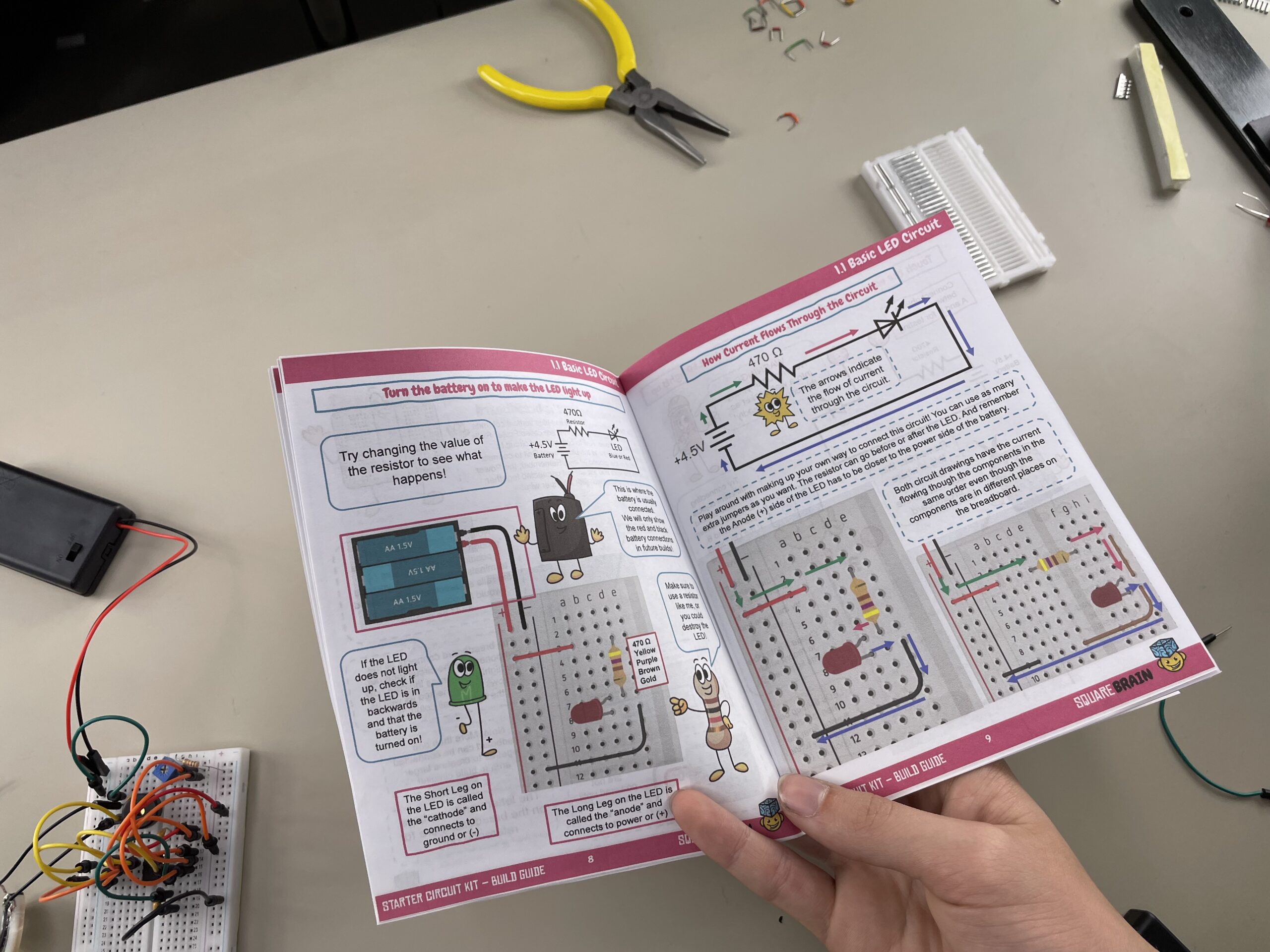 Starter Circuit Kit Build Guide Open Picture